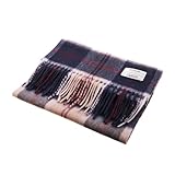 Edinburgh 100% Lambswool Scottish Tartan Multicolour Scarf