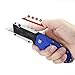 WORKPRO Folding Utility Knife - Heavy Duty Retractable Box Cutter, Quick Change Blades, Lock-Back Design, and Sturdy Al Die-Casting Handle
