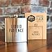 LIQUID PATIENCE | Damn Fine Hip Flask | 6oz Stainless Steel | Funny Teacher, Mom, or Dad Gift for Booze Lovers