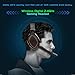 HUHD 2.4GHz Wireless Gaming Headset 7.1 Surround Sound Game Headphone Detachable Mic USB Transmitter with Optical Fiber and AUX Audio Jack for Switch PS4 PC Computer Laptop MACthumb 2