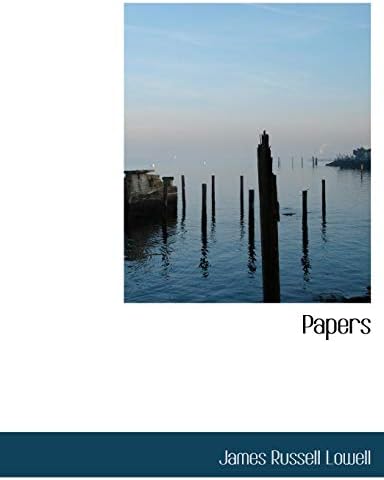 Papers Paperback – Import, 6 Apr 2010