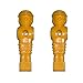 2 Yellow Imperial Replacement Foosball Men