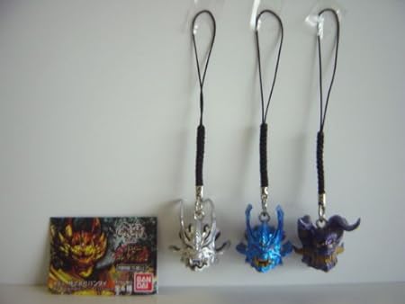 Amazon 牙狼 Garo ガロヘッドピース コレクション 2 3種 バロン 全3種 1 閃光騎士ロード 2 雷鳴騎士バロン 3 風雲 カプセル玩具 おもちゃ