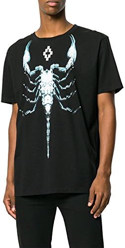 MARCELO BURLON Men's T-Shirt Scorpio - Black, XXL