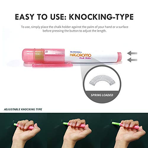HAGOROMO Chalk Holder with Attached [White Boby & Chalk