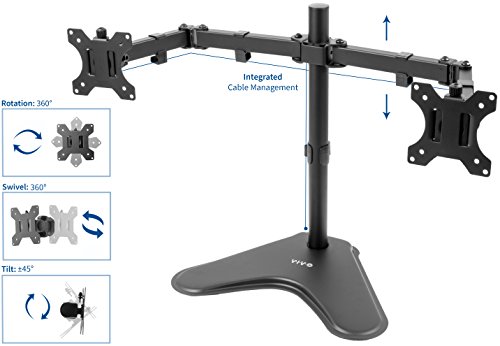 2 VIVO+Monitor+Free+Standing+Articulating+STAND+V102F