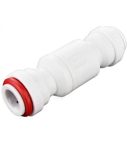 Einzelrückschlagventil 1/4 Zoll Pushfit X 1/4 Zoll Pushfit – John Guest 14SCV, Für Wasser, Luft