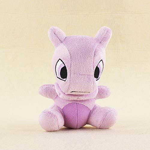 XiangY Plush Soft Toys 15cm Anime Mewtwo Plush Doll Toys Stuffed Animal Mewtwo Plush Doll