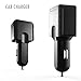 Car Charger 5.1A 25.5W 4 Ports USB Rapid Turbo Car Charger for iPhone 7 6S Plus 6 Plus 6 5SE 5S 5 5C 4S, HTC,Nexus 5X 6P,iPads Pro Portable