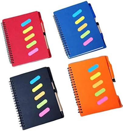 GoMerryKids Cute Memo Notepad/Notebook/Diary with Sticky Notes Pad (14 x 18 cm)