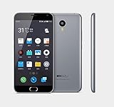 MEIZU m2 note Unlocked Cell Phones Android 5.1 MTK6753 Octa Core 5.5 Inch 1920x1080 pixels FHD Screen 2GB 16GB 3100mAh Flyme 4.5 Dual SIM (Grey)