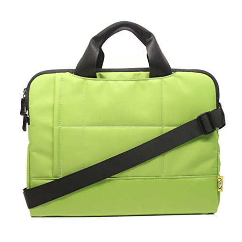 13" Tablet Carry case,TOOPOOT Laptop Zipper Carry Bag for Macbook Air Pro Notebook (green1)