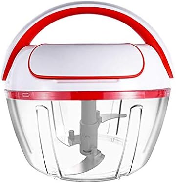 Qryy 野菜果物用手動フードチョッパーナッツ玉ねぎチョッパーハンドプルミンサーブレンダーミキサーフード