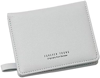 DAYSEVENTH Women Short Wallet Fresh Student Bag Simple Multi-Card Seat Buckle Coin Purse