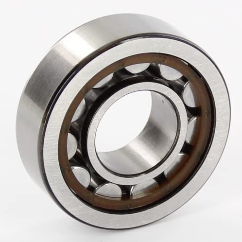 SKF Cylindrical Radial Roller Bearing, 17 ID, Bearing steel