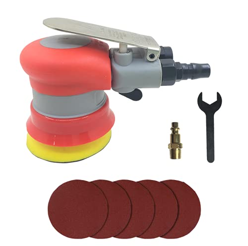Pneumatic Air Palm Random Orbital Sanders Polishers 3 inch 75mm Sanding Tool for Auto Body Work