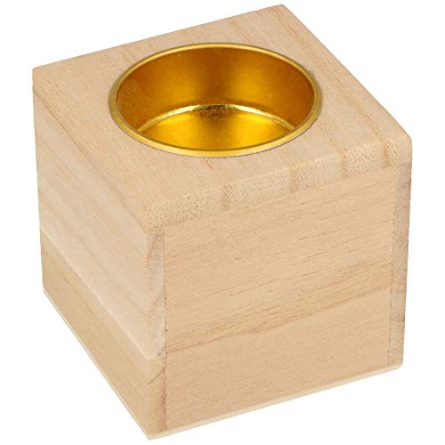 Artemio 6X Square Candlestick 6X6Cm