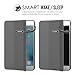 MoKo iPad Mini 4 Case - Slim Lightweight Smart Shell Stand Cover Case With Auto Wake / Sleep for Apple iPad Mini 4 (2015 edition) 7.9 inch iOS Tablet, GRAY