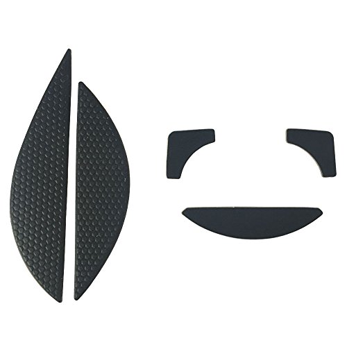 HUIYUN The Mouse Side Stickers Mice Antiskid & Feet Skates Teflon for Razer DeathAdder 2013 RZ01-0084 Chroma Multi-Color Ergonomic RZ01-0121 Gaming Mouse