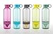 Citrus Zinger Sip by Zing Anything, Active Infusion Water Bottle, Citrus Fruit Infusion, BPA EA free Tritan, Reusable Water Bottle, Hydration, Infusion Technology, Flip Up Straw Cap, 28 oz., White