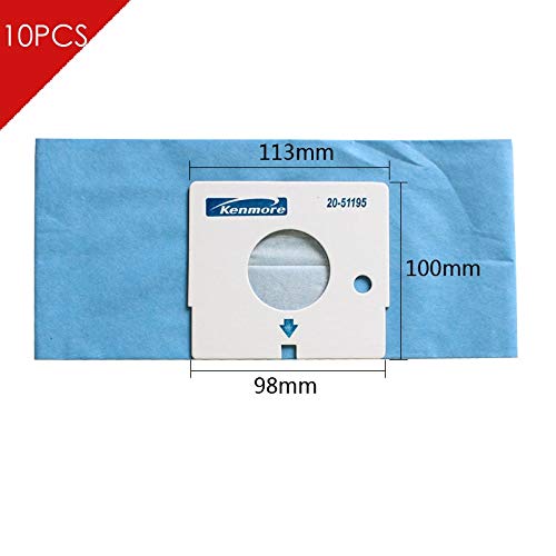 10pcs/lot Universal Hepa Pager Microfiber Dust Bags for LG Vacuums Cleaner Parts V-3700Y V-3710Y V-3710R V-982SER V-2600SER - Thumbnail 5