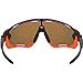 Oakley Men's OO9290 Jawbreaker Shield Sunglasses, Purple Pop Fade/Prizm Ruby, 31 mm