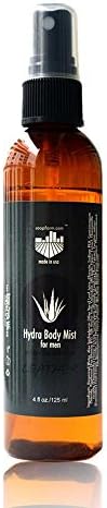 Hydra Body Mist with Aloe Vera for Men, 4 oz.