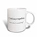 3dRose 7 305 Days Together But Who's Counting Happy 20th Anniversary Ceramic Mug, 11-Ounce