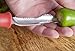 RSVP International Endurance Collection Vegetable Core & Seed Remover, Tomato, Zucchini, Jalapeno Pepper Corer Tool, Dishwasher Safe, 8.25