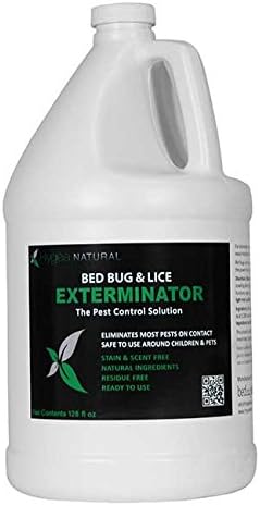 Bed Bug 911 Natural Bed Bug Spray, Gallon Refill, 128 oz (4-Pack)