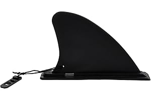 HEYTUR Surf & SUP Single Fin Detachable Center Fin for Longboard, Surfboard and Paddleboard Replacement Quick Fin 4.5 Inches