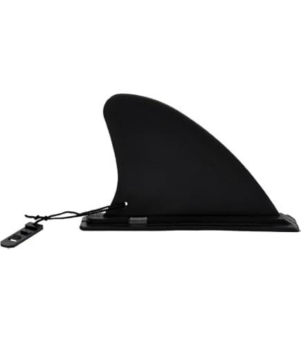 FCS II Connect GF 7 Inches Longboard Fin Glass Flex Black