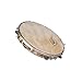 Capoeira Leather Pandeiro Drum Tambourine Samba Brasil Wood Music Instrument 12