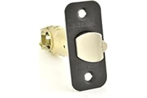 Schlage 16-211 2 3/8" or 2 3/4" Replacement Deadlatch with Triple Faceplate Opti, Aged Bronze