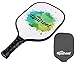 Upstreet Graphite Pickleball Paddle Set | Gold Blue Silver Glitter Cheetah Snakeskin Tiger | Pickleball Rackets Include Padded Cover, Lightweight Honeycomb Composite Pickleball Paddles for Women & Men