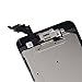 cellphoneageNew LCD Touch Screen Replacement Full Set With Frame Display Digitizer Full Assembly with Home Button and Camera + Free Tool Kits for iPhone 6 Plus 5.5 Inch (Black)