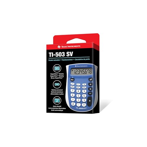 Texas Instruments TI-503 SV Standard Function Calculator