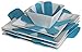 Flower Pots and Pan Protectors best 5-piece set to keep kitchenware free of scratches or marring when stacking or nesting cookware accessories (Blue)
