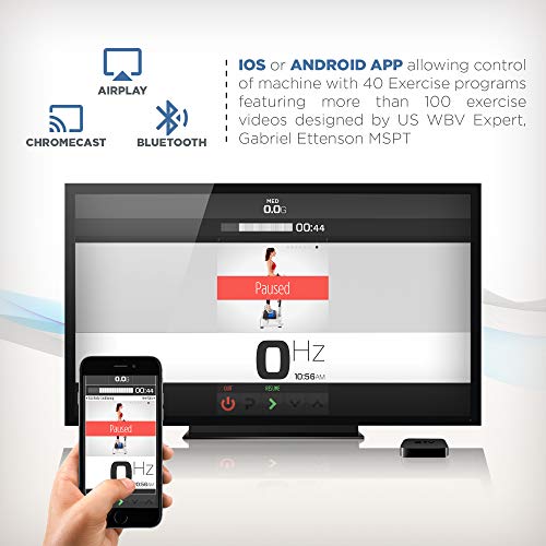 image for Hypervibe G-10 Whole Body Vibration Machine with Mobile App: The Best 