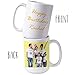 Personalized Coffee Mug | Custom Mug, 15 oz Personalized Mug - Add Photo, Picture or Logo with Text on Customized Coffee Mug - Customizable Mug, Funny Personalized Gifts, Custom Mug with Photo Gifts
