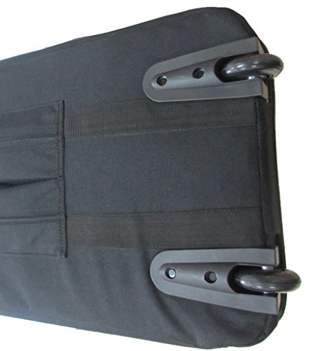 Explorer Rolling 3-Rifle Case, Black, 46 x 13.5 x 4-Inch