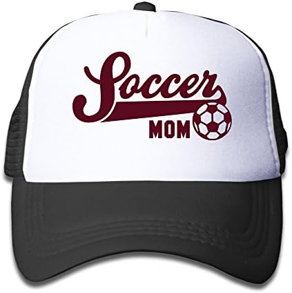 QZJKW Geek Soccer MOM Children Kids Nylon Adjustable Baseball Cap One Size Fits Most