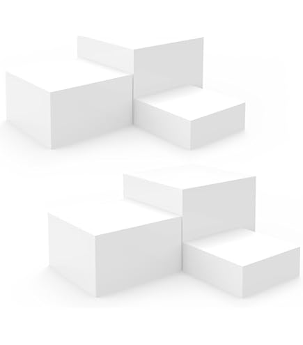 Display Risers Jetec 12 Pcs Acrylic Hexagonal Jewelry Display Stands Perfume Jewelry Showcase Acrylic Jewelry Display Organizer For Dildo Stand