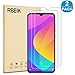 RBEIK [2PACK] for Xiaomi Mi 9 Lite Screen Protector, 9H Hardness Anti-Scratch Anti-Fingerprint 2.5D Glass Easy-Install Tempered Glass Screen Protector for Xiaomi Mi 9 Lite
