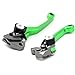 Pivot Brake Clutch Levers for Kawasaki KX65 2000-2015 KX125 2000-2005 KX250 2000-2004 KX250F 2004 Green