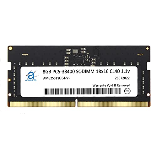Adamanta 8GB (1x8GB) Compatible with MSI Titan GT77 12UHS-064 DDR5