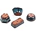 Bonsai 20 Mini Glazed Pots Small Succulent Plant Flower Planters