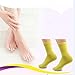 AYAOQIANG 2 Pairs Moisturizing Gel Heel Socks for Dry Hard Cracked Skin,Comfy Recovery Socks Day Night Care fits U.S(Woman-5-9)
