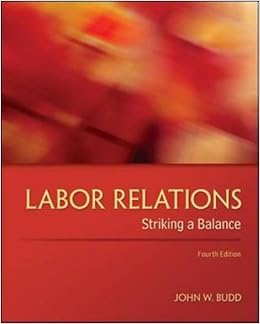 Labor Relations Striking A Balance John Budd