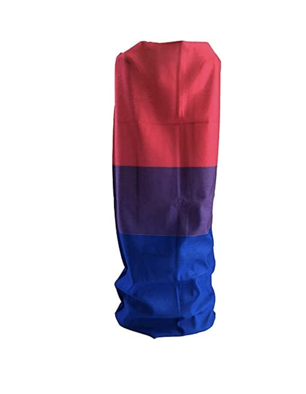 Bisexual LBGTQ Gay Pride Flag Quick Dry Microfibre Headwear Outdoor Magic Bandana Neck Snood Head Wrap Headband Scarf Face Mask Ultra Soft Elastic Headscarf